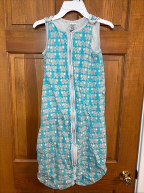 Baby Deedee cotton sleepsack large 18-36mos. Elephants!